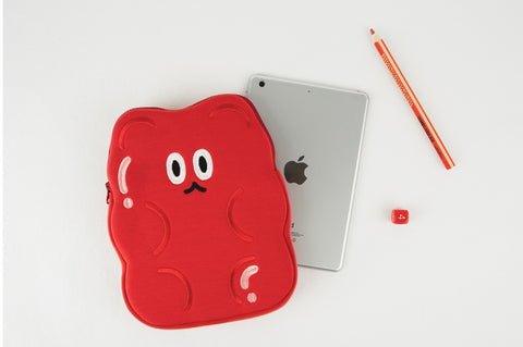 8.3" Jelly Bear Mini Tablet Pouch [4colors] | iPad mini