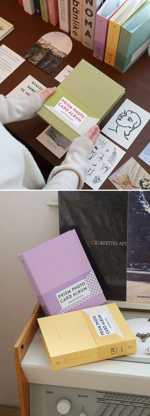 Prism Photo Card Album [2colors] | Collect Book | 128 pockets