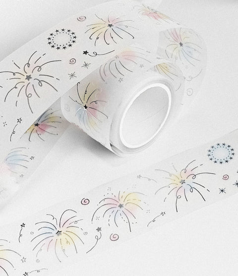 GLEN Firework Kiss Cut Tape | Ink Sticker