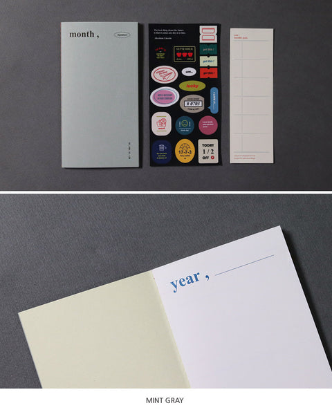 Signature Monthly Planner [2colors] | Checklist | To Do List