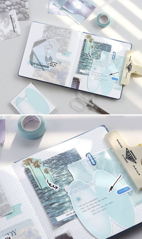 Deco Memo Pad [4types] | 20 designs per pack