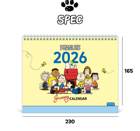 2026 Snoopy Desk Calendar | Peanuts