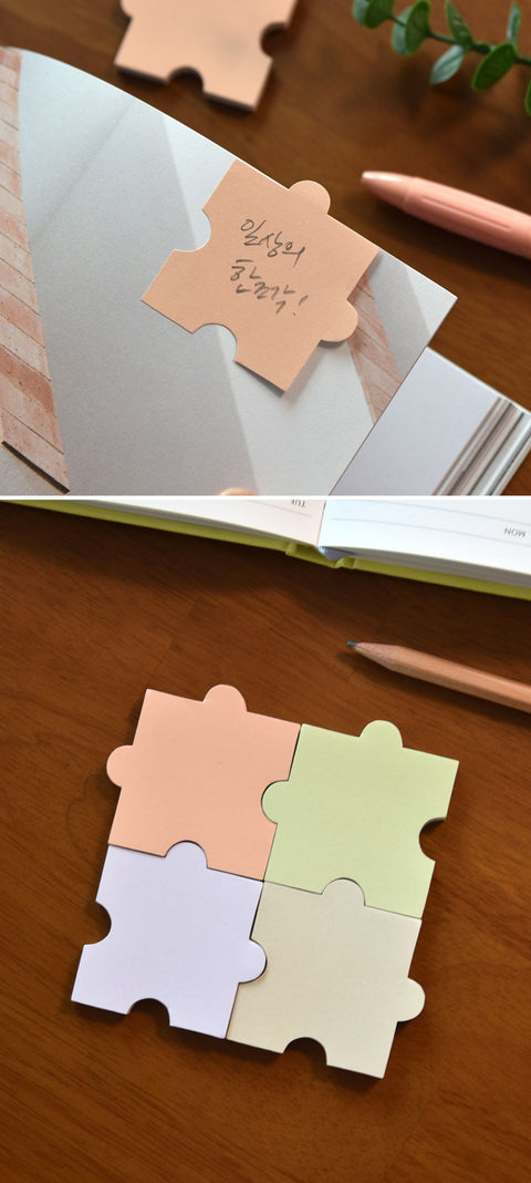 Puzzle Index Sticky Notes [10types]