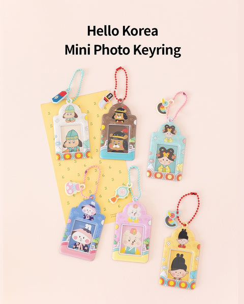 Hello Korea Mini Photo Holder [6types] | Key Ring