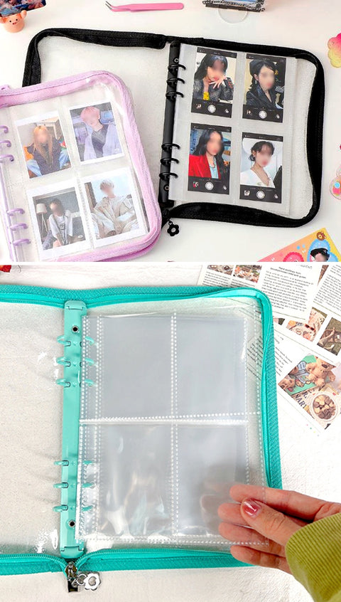 A5 Photo Card Pocket Refill File Inserts [3types] | double-sided