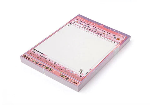 Moonlight Word Pink Memo Pad L