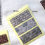 Brick Fence Sticker Set | 10sheets