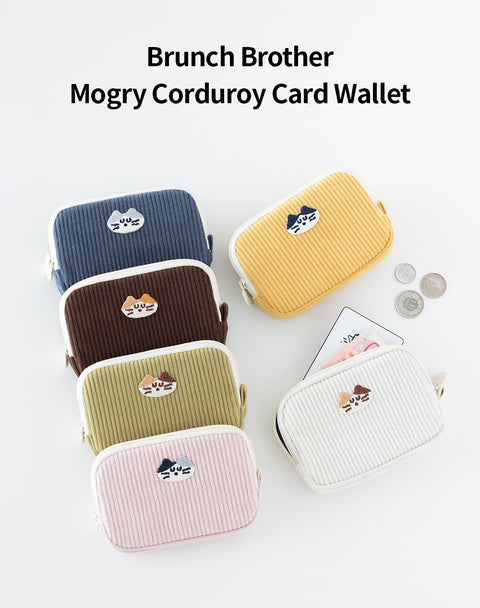 Brunch Brother Mogry Corduroy Card Wallet [6colors] | Card Case