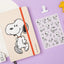 Peanuts Snoopy Hardcover Line Notebook [2colors]