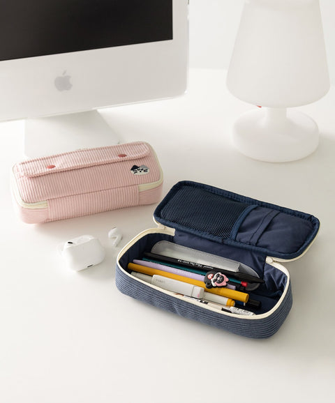 Brunch Brother Mogry Corduroy Pencil Case [6colors] | Pen Pouch