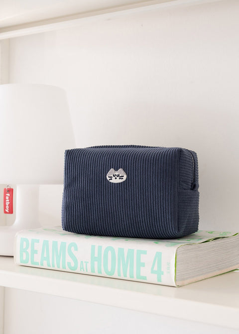 Brunch Brother Mogry Corduroy Makeup Pouch [6colors]
