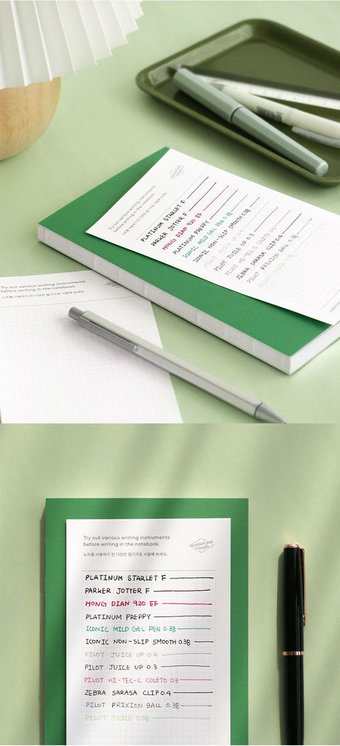 ICONIC Solitude B6 Grid Notebook [4colors]