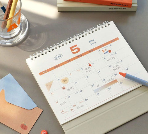 2026 Palette Desk Calendar