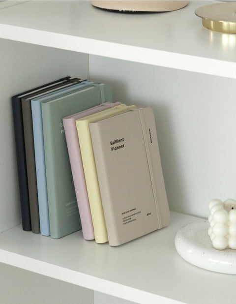 2026 Brilliant Daily Planner [7colors] | Daily Diary