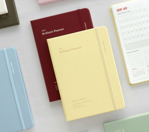 2027 Brilliant Weekly Planner [7colors]