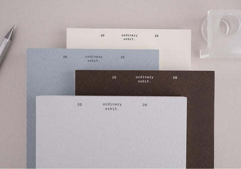 2026 Ordinary Orbit. Weekly Diary [4colors] | Weekly Planner