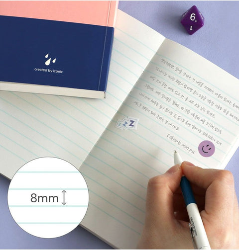 Slow Handy Line Notebook [6types]