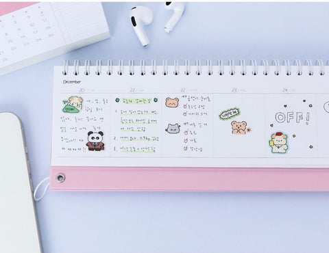 Do Weekly Planner 12months [4colors] | Desk Study Planner