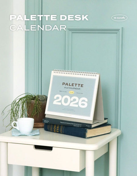 2026 Palette Desk Calendar