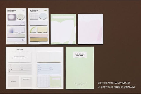 Mini Memo Sticky Notes [2types] | Bookmark