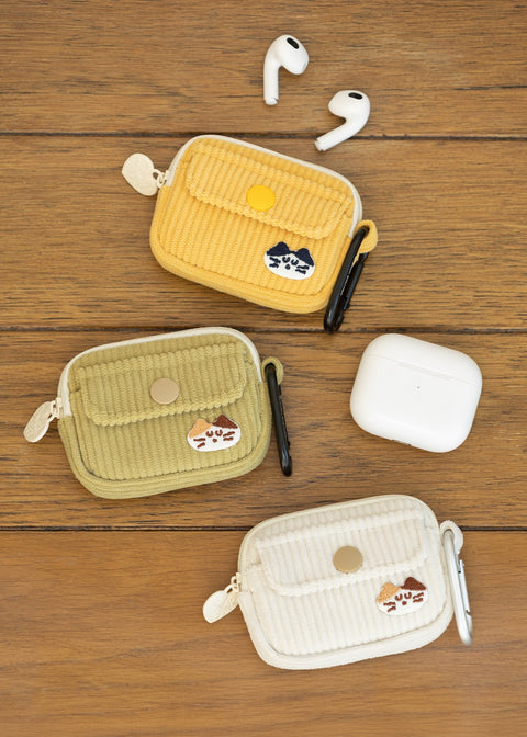 Brunch Brother Mogry Corduroy AirPods Pouch [6colors]