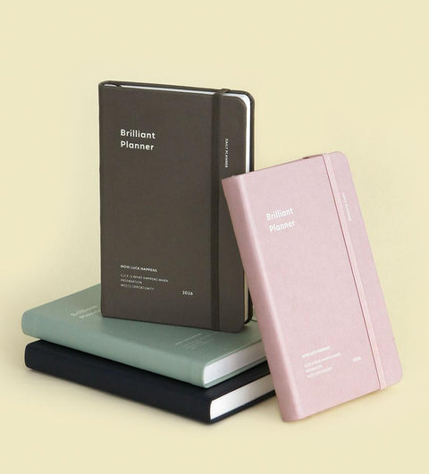 2026 Brilliant Daily Planner [7colors] | Daily Diary