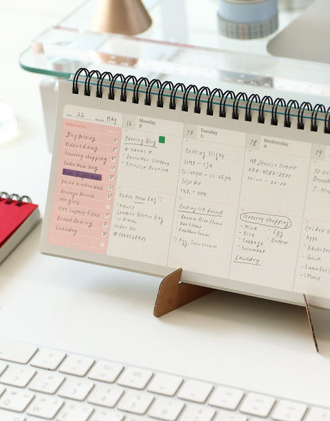 Brilliant Weekly Scheduler [3colors] | Weekly Planner