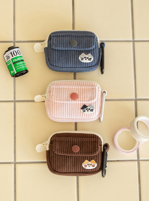 Brunch Brother Mogry Corduroy AirPods Pouch [6colors]