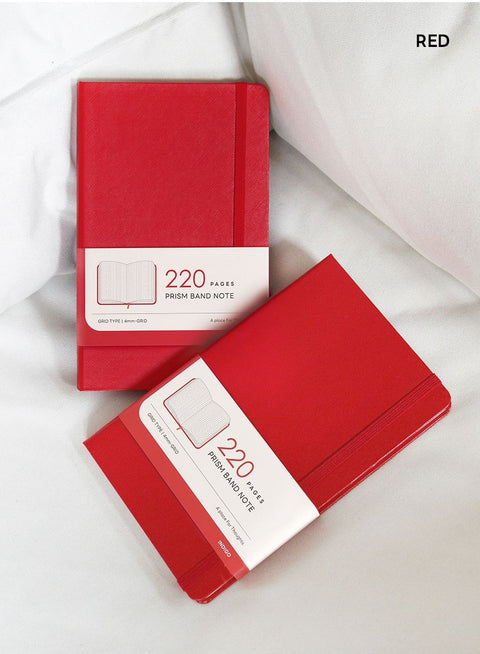 PRISM 220 Grid Band Notebook A5 [6colors]