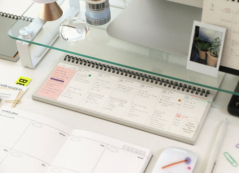 Brilliant Weekly Scheduler [3colors] | Weekly Planner