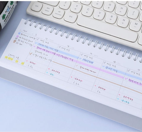 Do Weekly Planner 12months [4colors] | Desk Study Planner