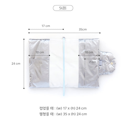 momossi Marshmallow Book Cover [3colors] | Book Pouch iPad Pouch