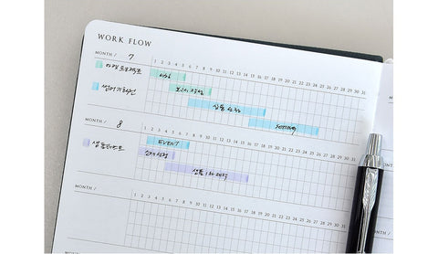 All-in Check Weekly Planner [4colors] | Checklist Planner