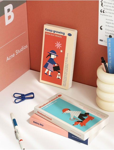 Slow Handy Line Notebook [6types]