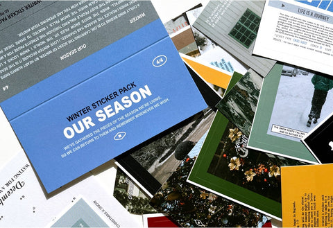 Our Season Winter Sticker Pack