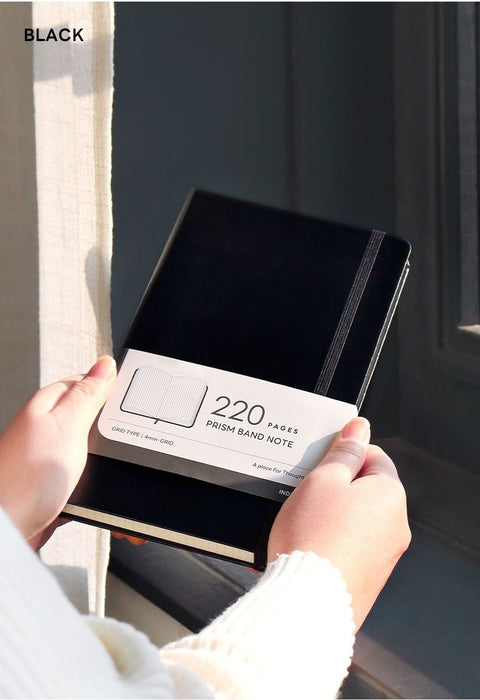 PRISM 220 Grid Band Notebook A5 [6colors]