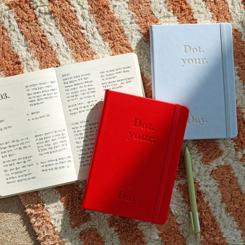 2026 Dot Your Day Diary [6colors] | Weekly Planner
