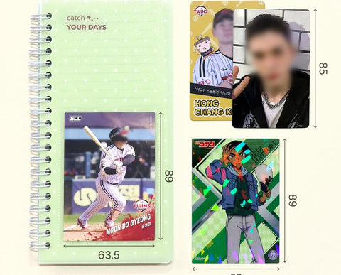 Catch Your Days Pocket Ticket Notebook [4types] | Archiving Notebook | Storage