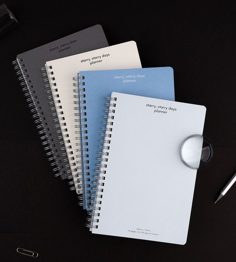 Starry, Starry Days Daily Planner [4colors] | Daily Scheduler