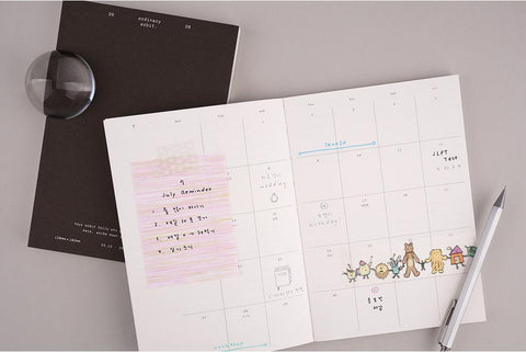 2026 Ordinary Orbit. Weekly Diary [4colors] | Weekly Planner