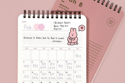 Plan B Study Planner 100 Days ver.2 [6colors]