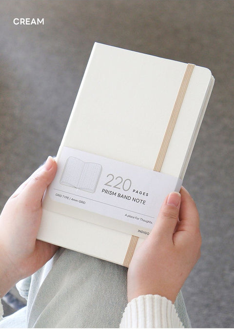 PRISM 220 Grid Band Notebook A5 [6colors]