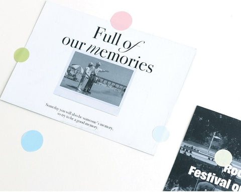 This & That Round Sticker Pack [4types] | 24sheets