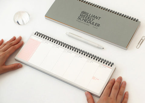 Brilliant Weekly Scheduler [3colors] | Weekly Planner
