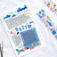 Elongated Seal Stickers E [10types]