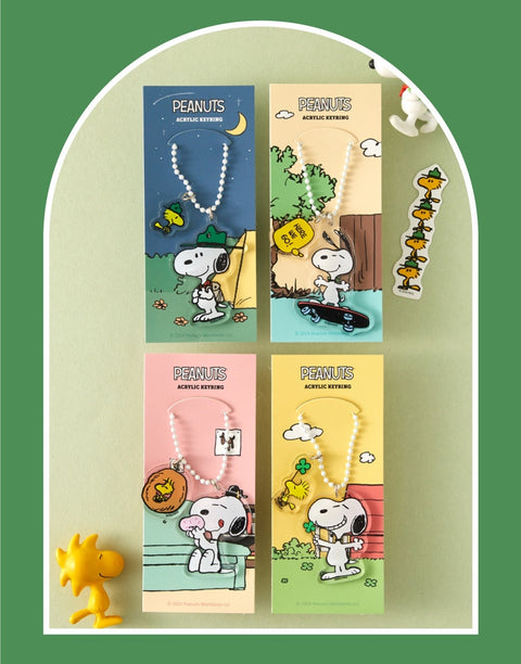 Peanuts Acrylic Key Ring [4types] | Snoopy