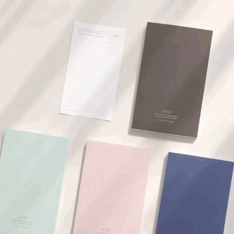 ICONIC Solitude B6 Line Notebook [4colors]