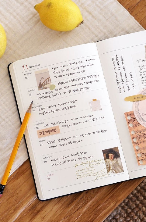 2027 PRISM A5 Weekly Diary [6colors] | Weekly Planner