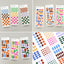 Pigment Transparent Sticker [28types]