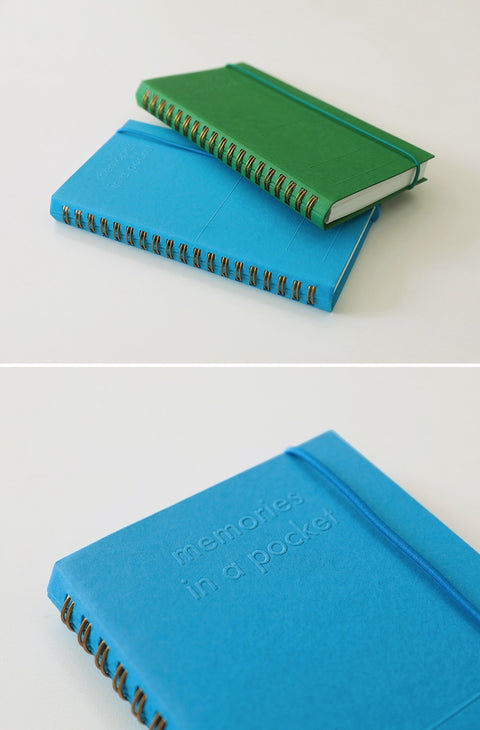 Memories in a Pocket Notebook ver.2 [2colors] | Archiving Notebook | Storage